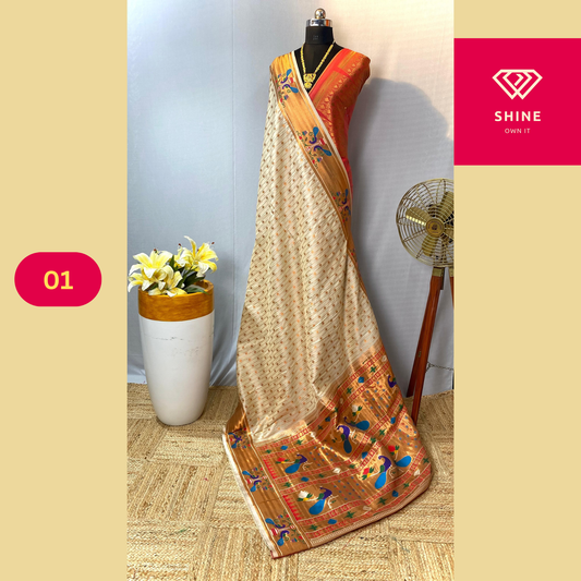 Premium Paithani sarees