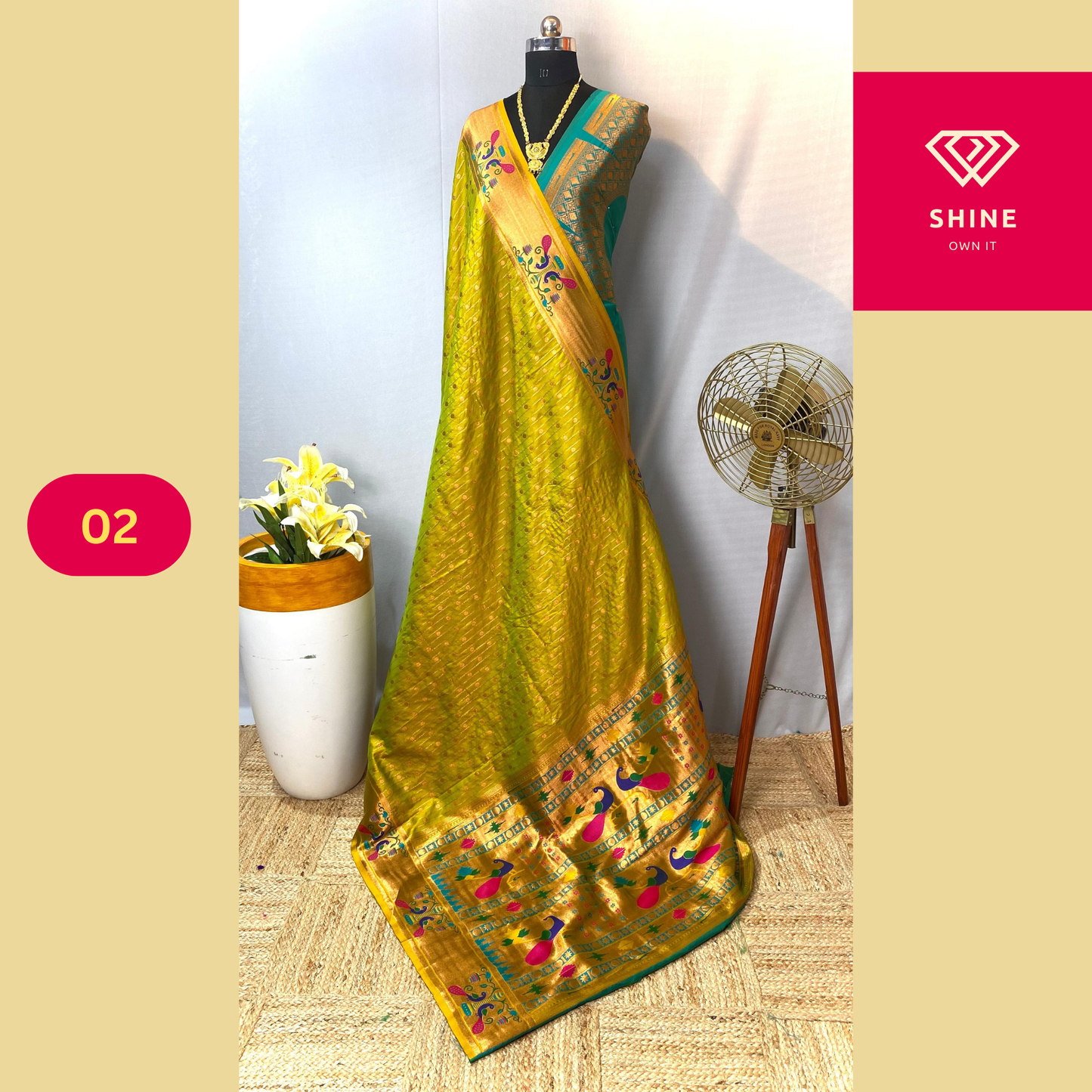 Premium Paithani sarees