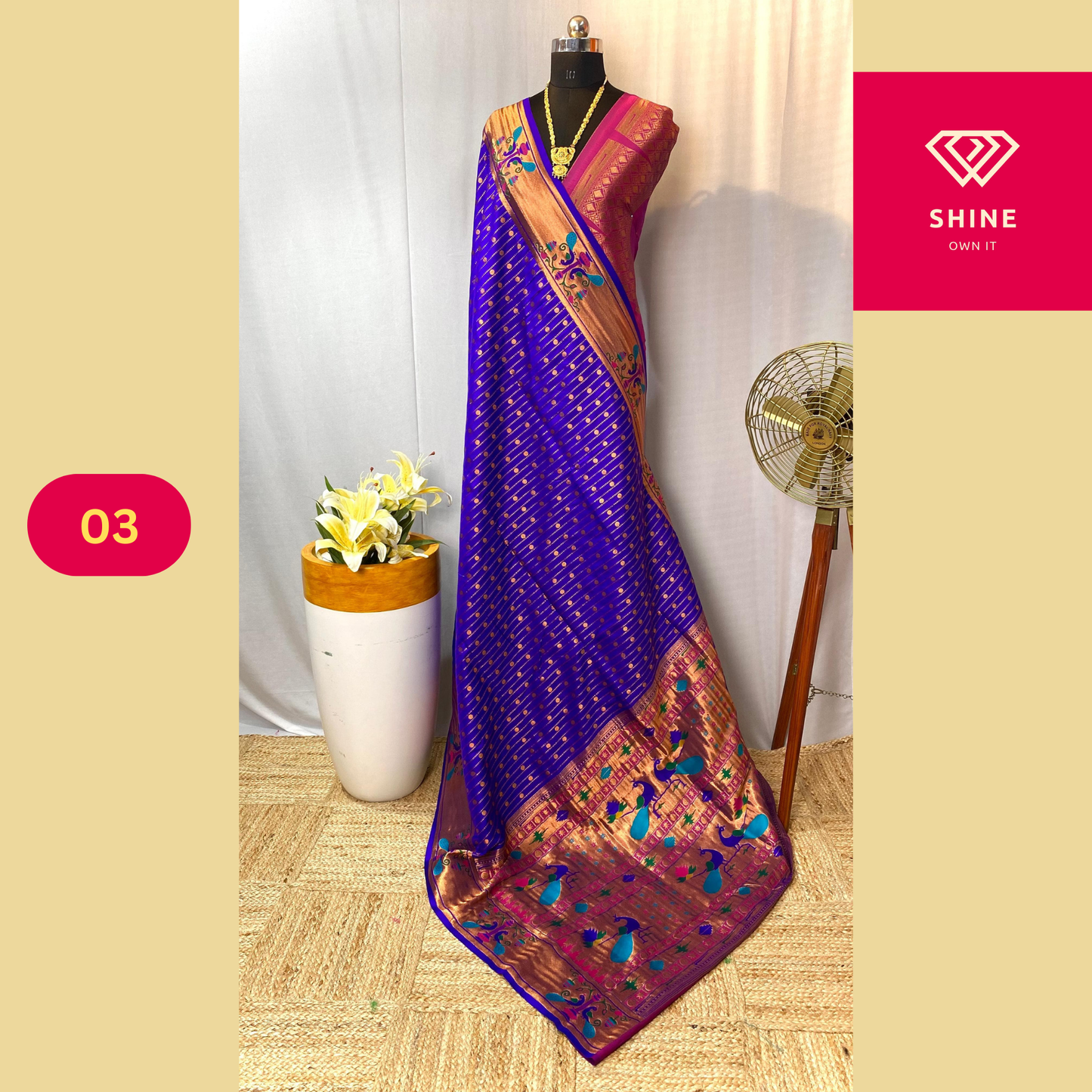 Premium Paithani sarees