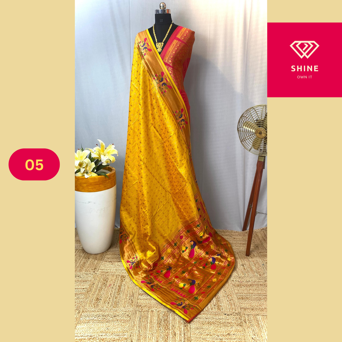 Premium Paithani sarees