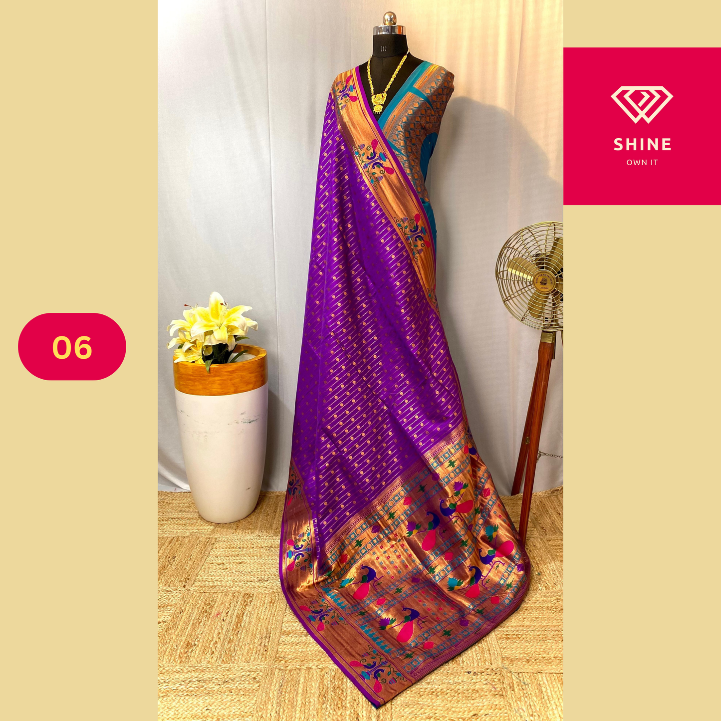 Premium Paithani sarees