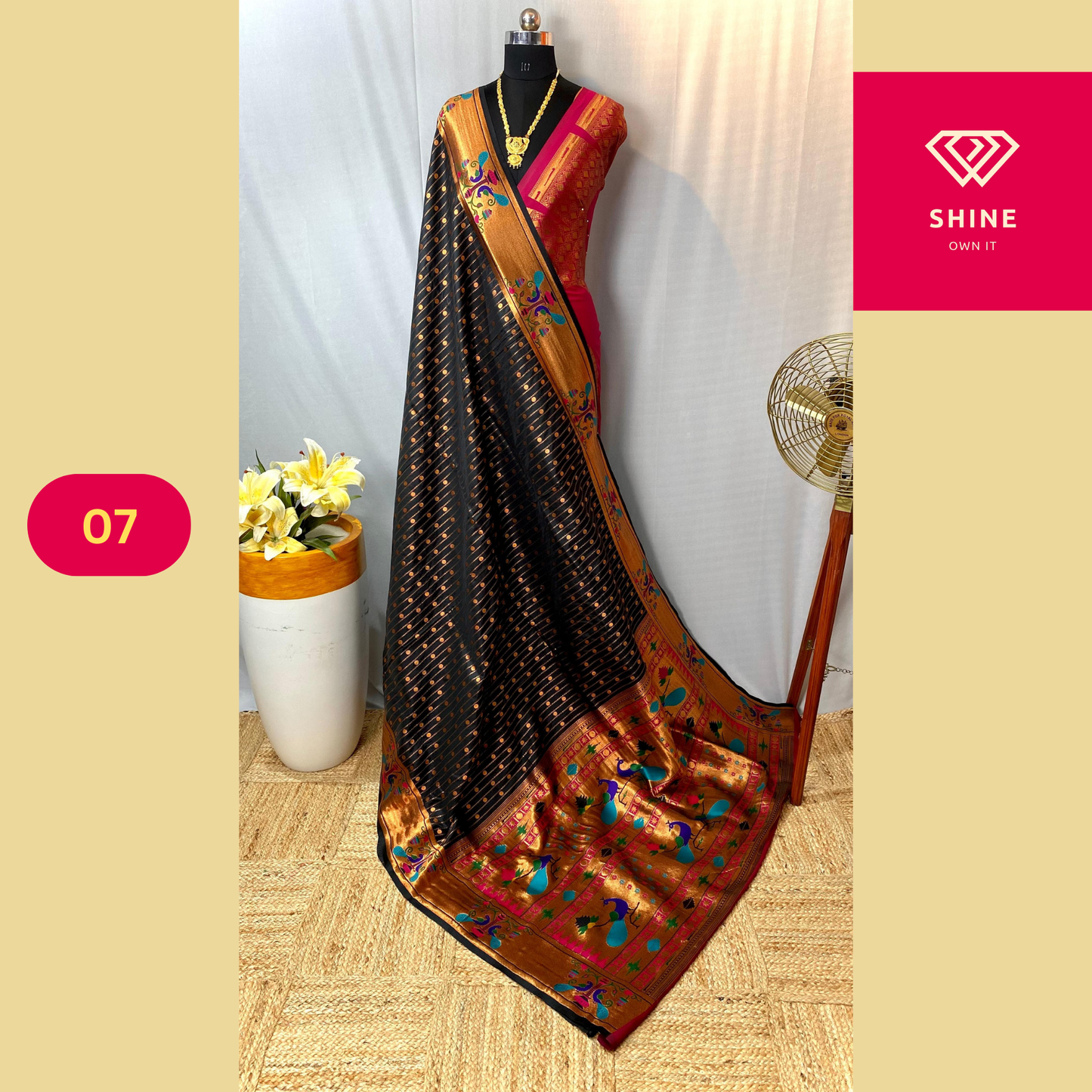 Premium Paithani sarees