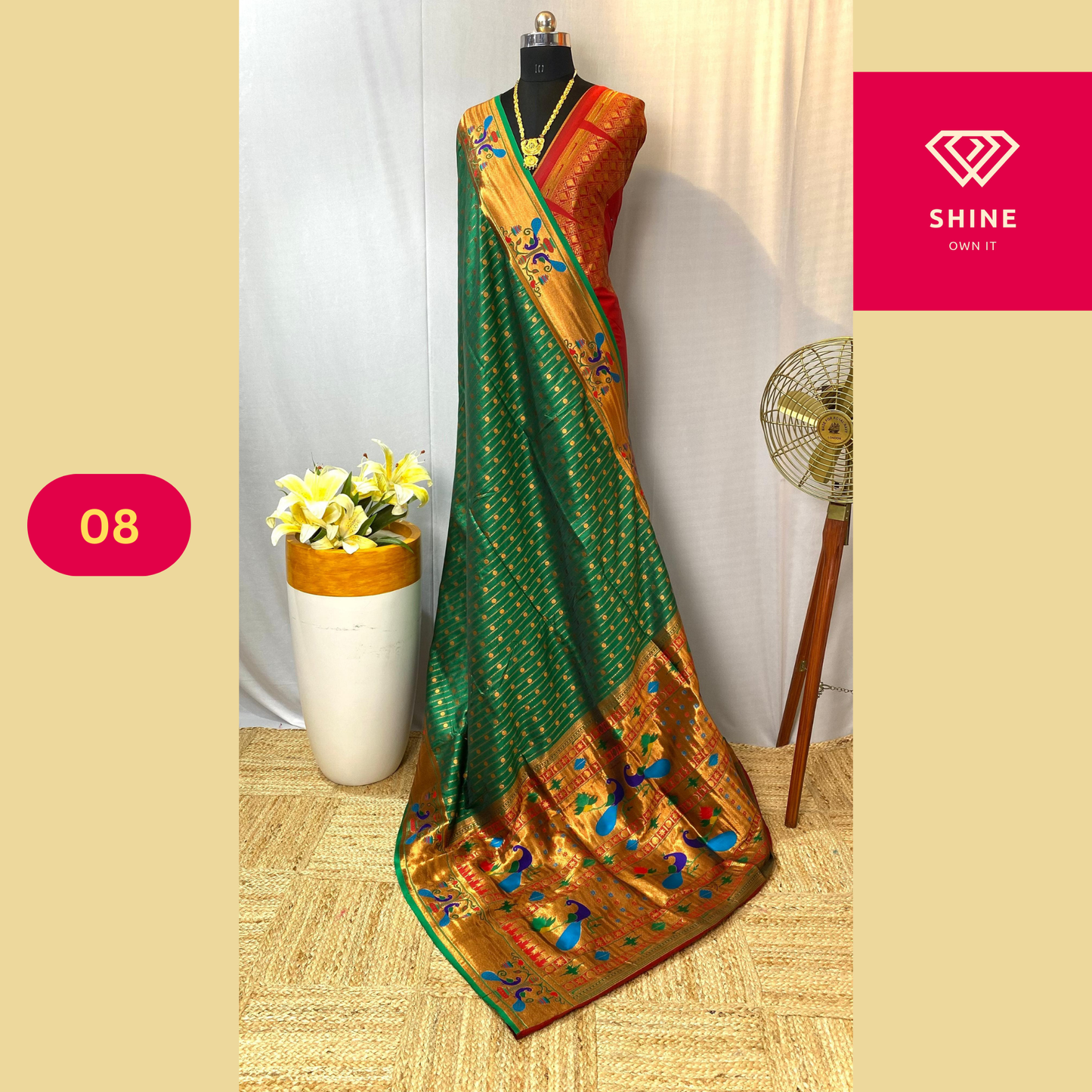 Premium Paithani sarees