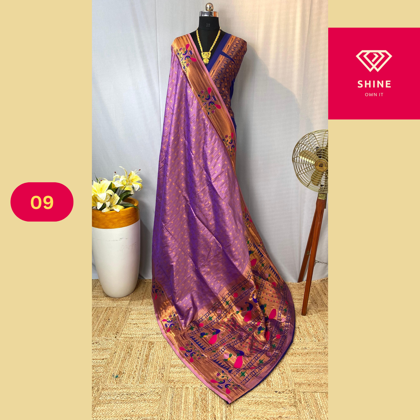 Premium Paithani sarees