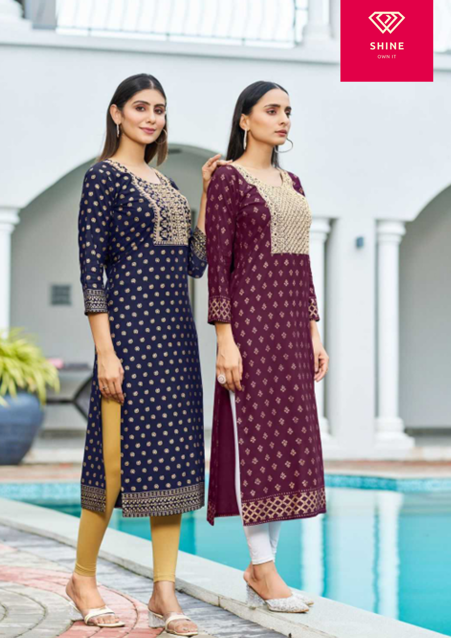 Big Sized Rayon Kurti - 10 Beautiful Colors (M-5XL)