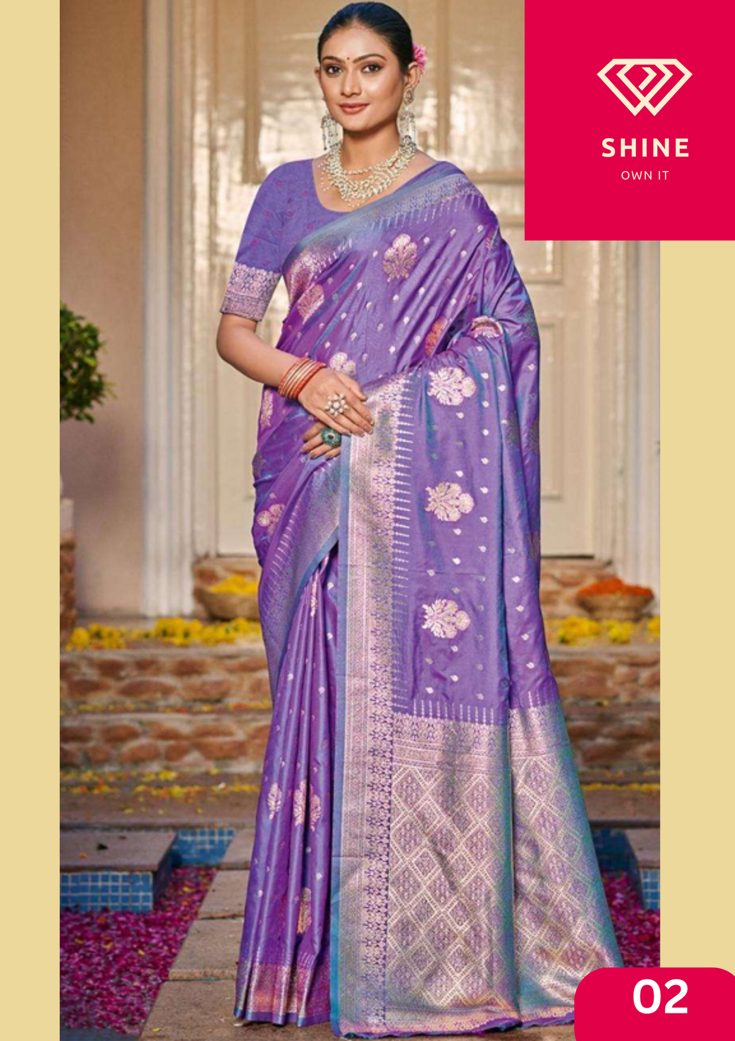 BUNAWAT GULPANG SILK WEAVING DESIGNER SAREE