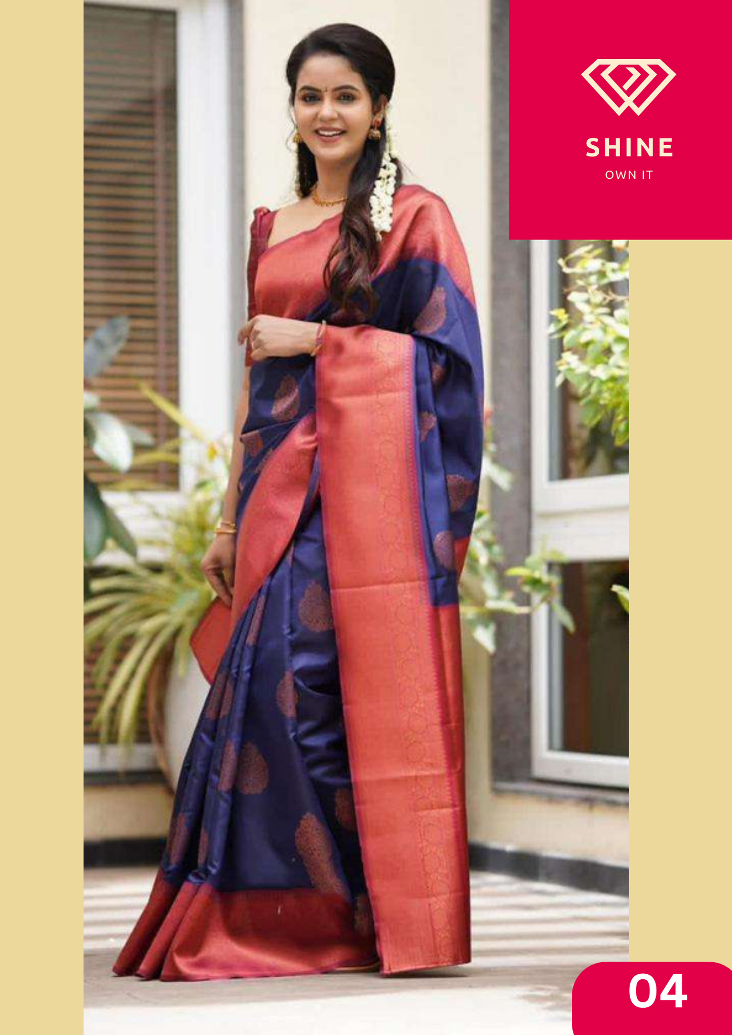 BEAUTIFUL SOFT LICHI SILK SAREES WITH DIGITAL DESIGN