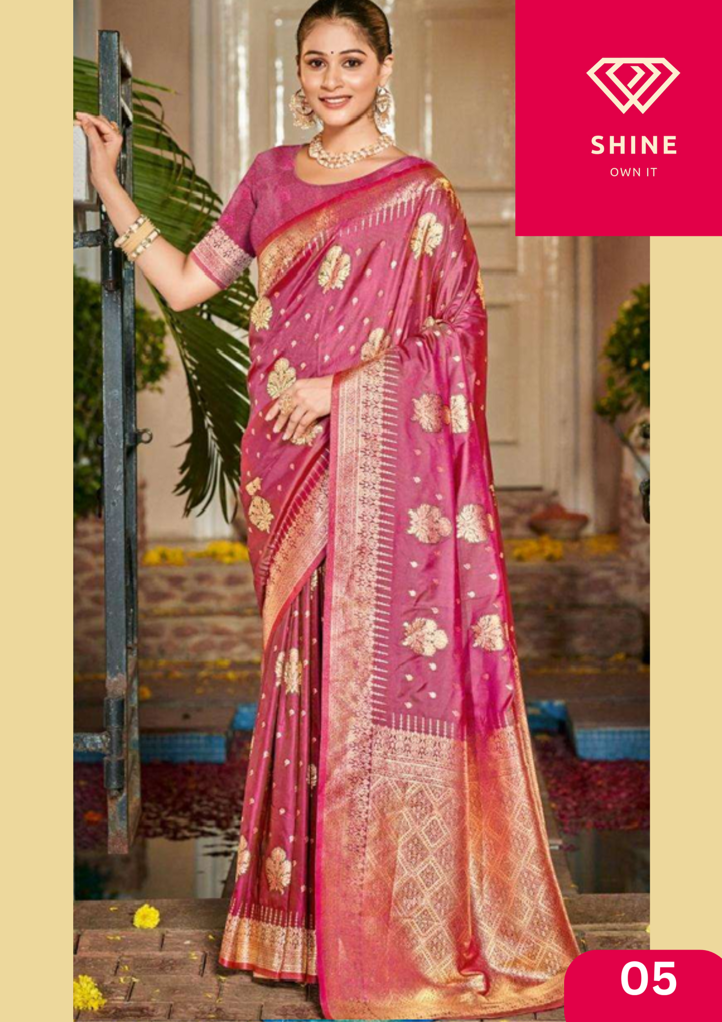 BUNAWAT GULPANG SILK WEAVING DESIGNER SAREE