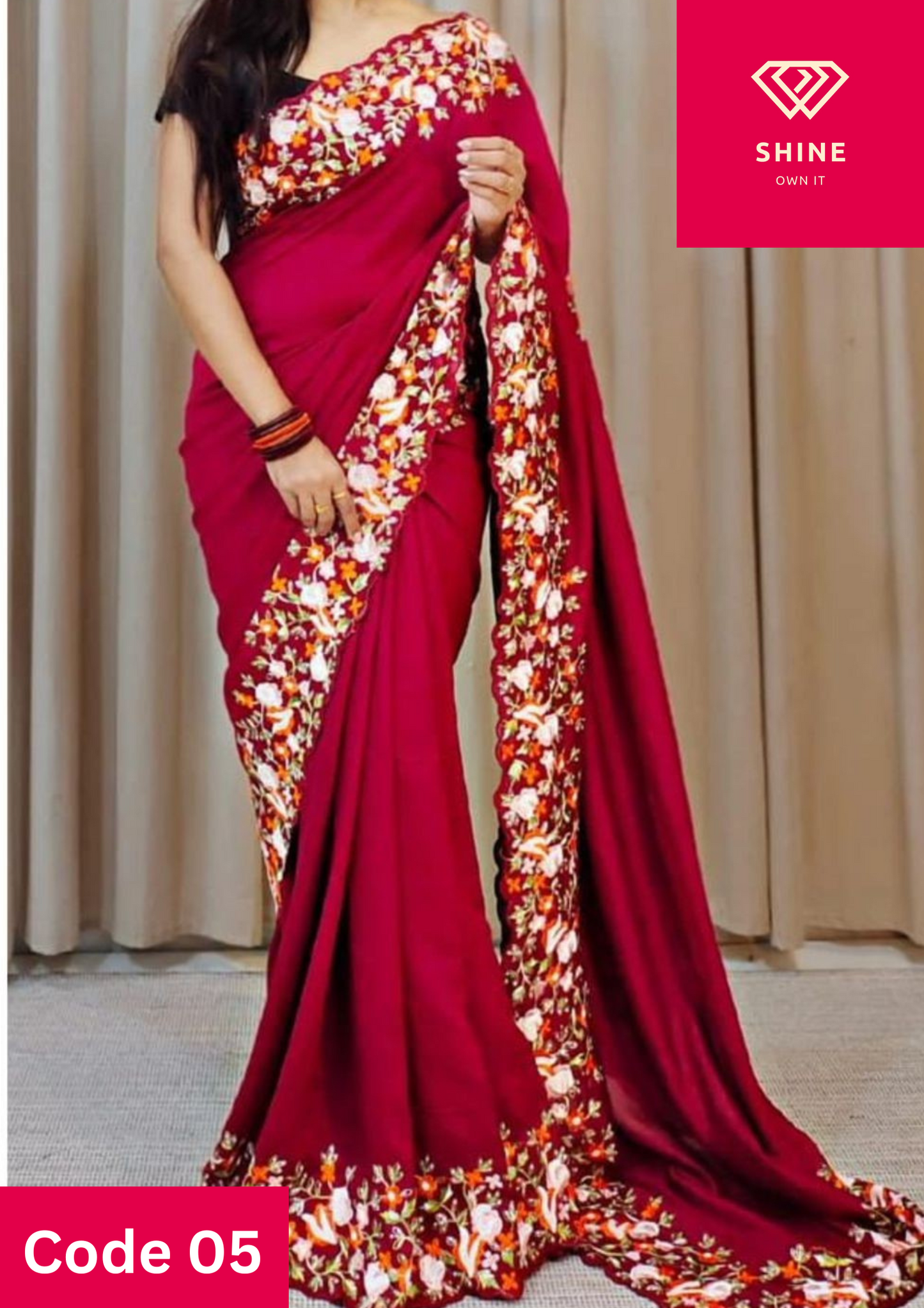 Vichitra Silk Saree