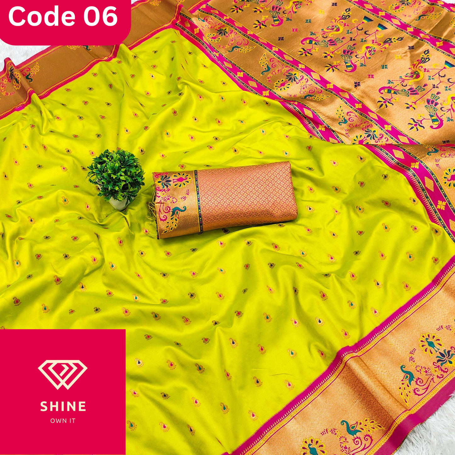 ROYAL LOOK PAITHANI DESIGNER SILK SAREE