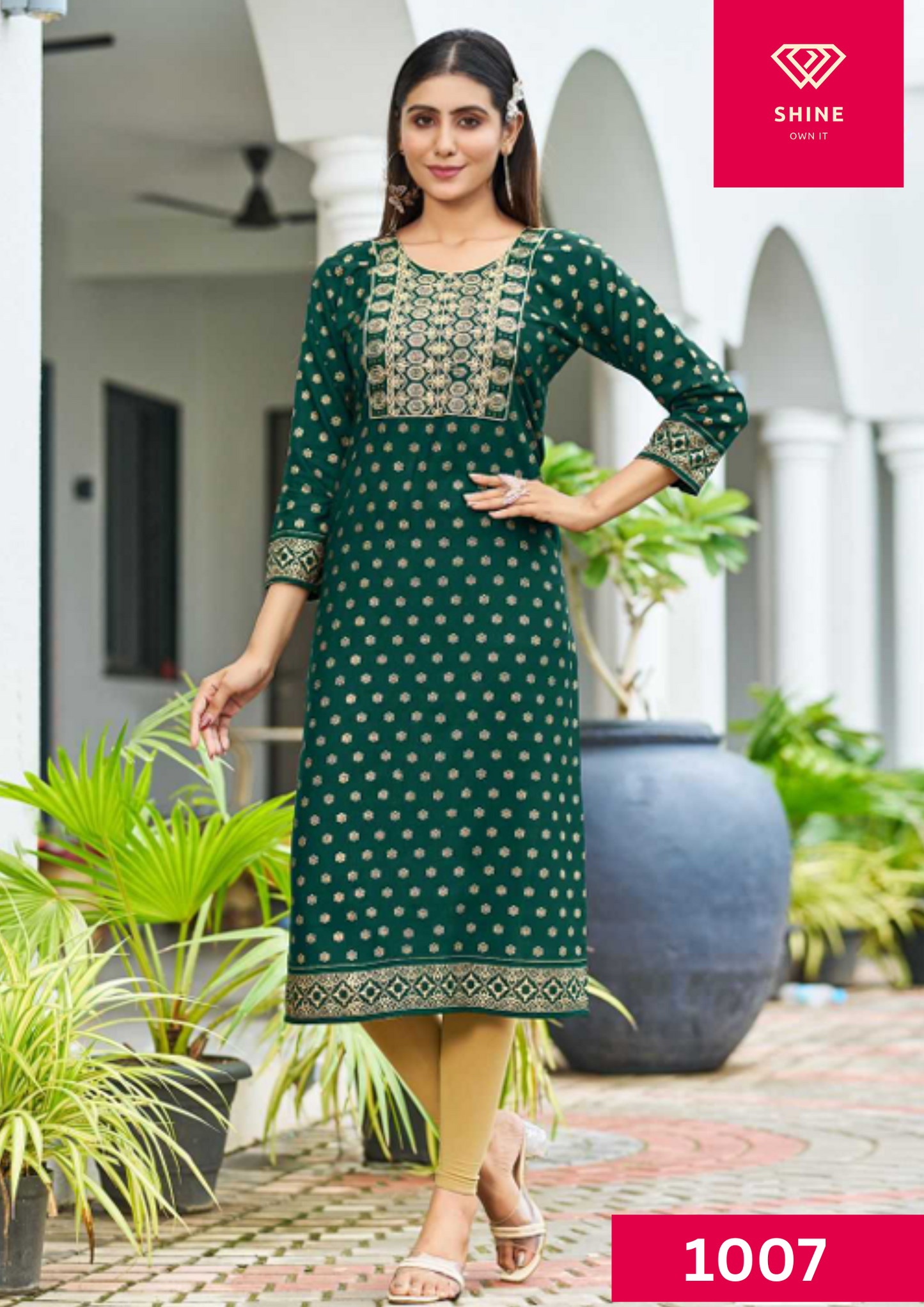 Big Sized Rayon Kurti - 10 Beautiful Colors (M-5XL)