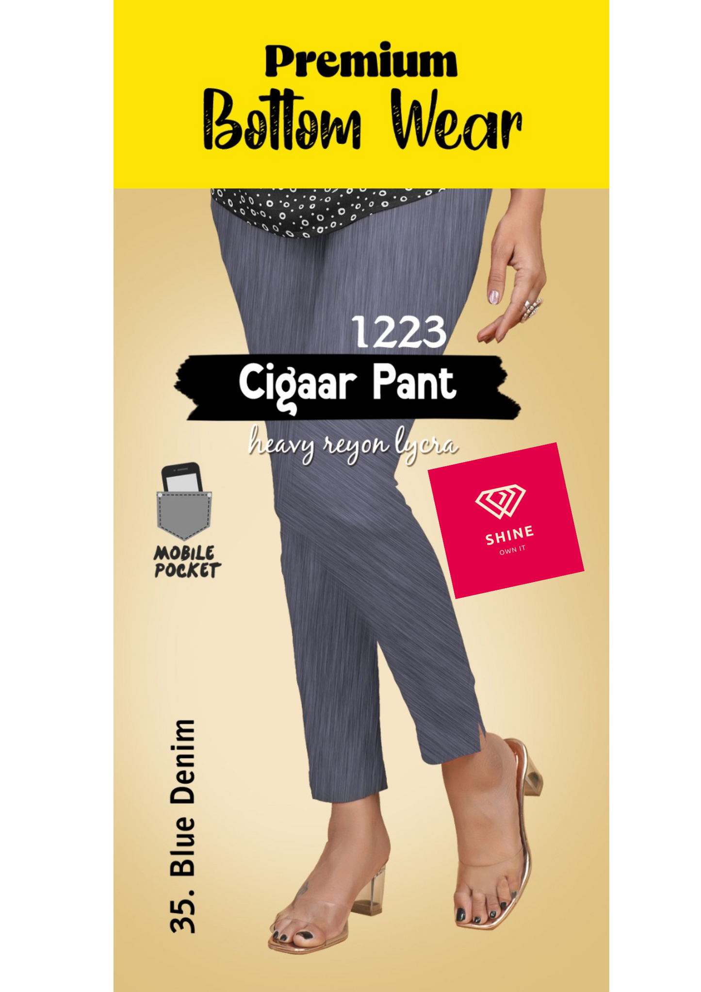 Elegant and Comfortable Cigar Pants