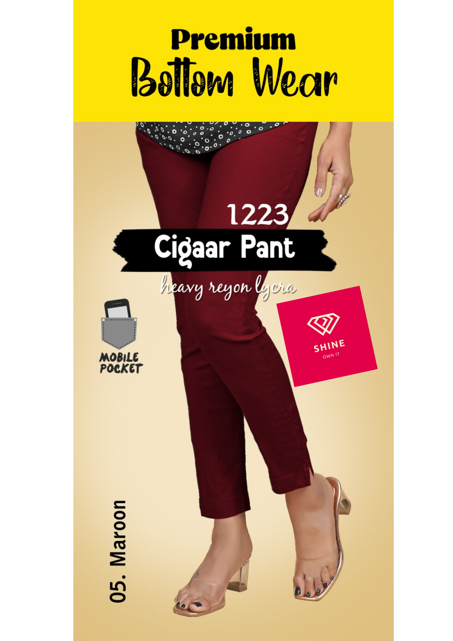 Elegant and Comfortable Cigar Pants