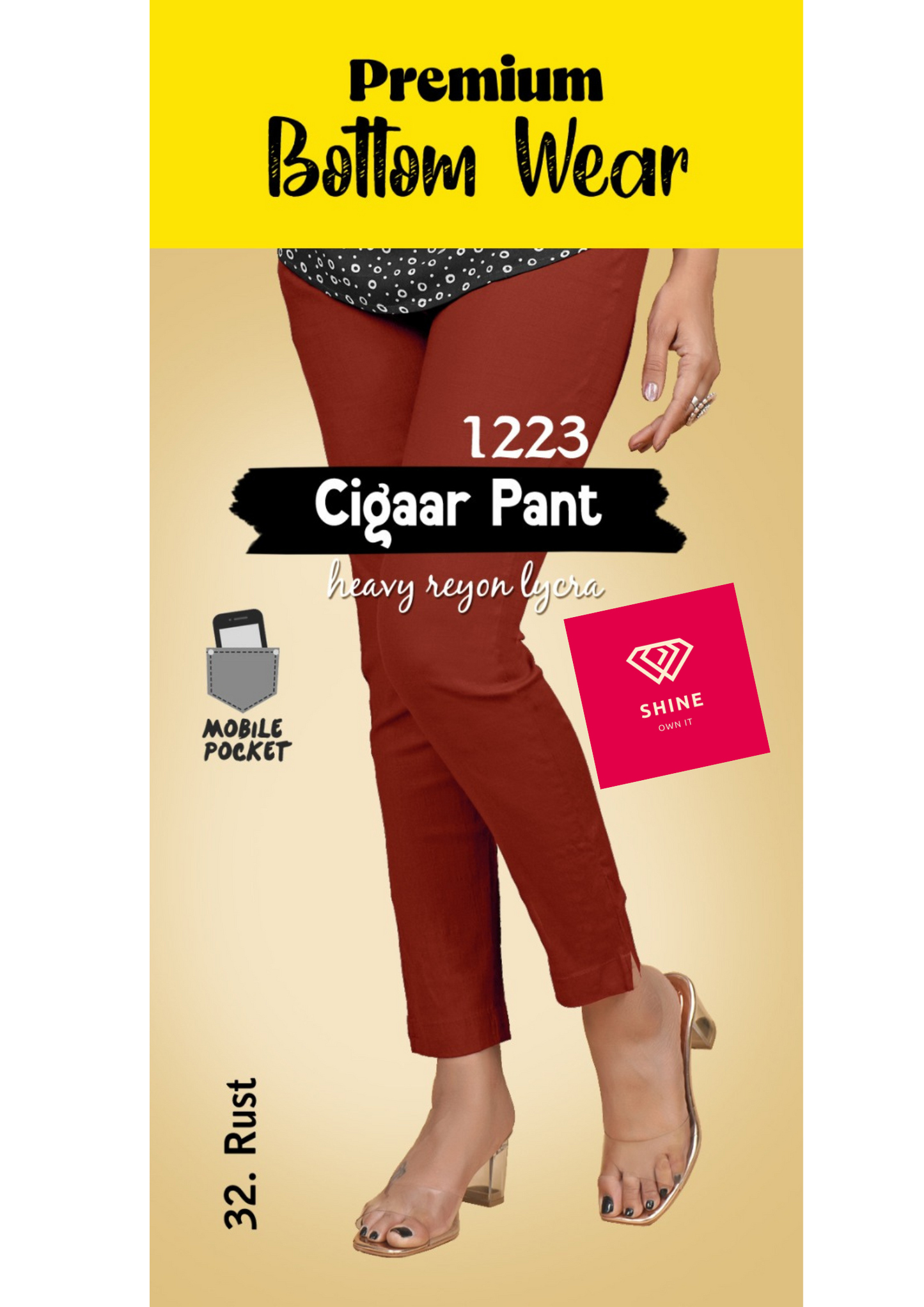 Elegant and Comfortable Cigar Pants