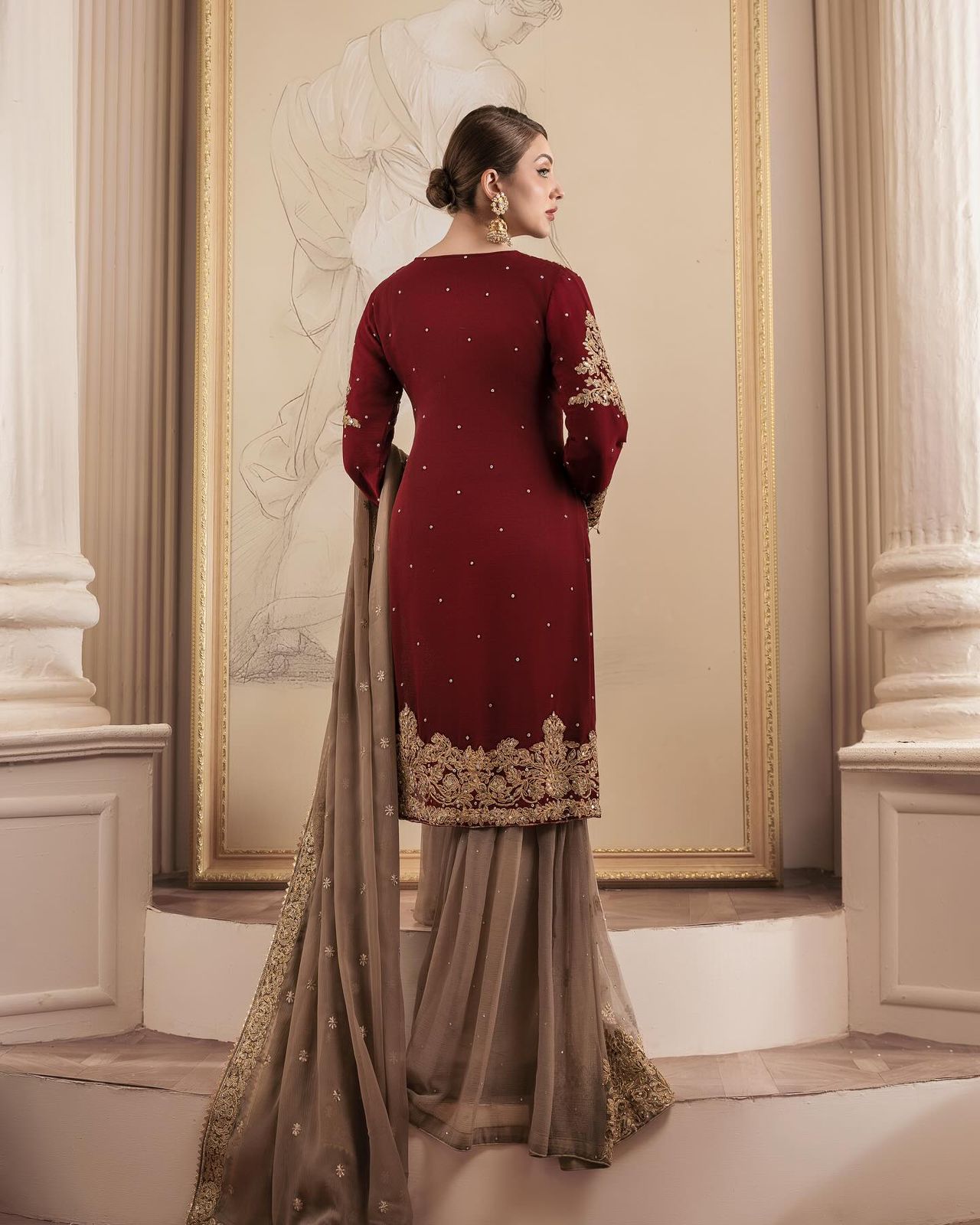 Designer Sharara Suit