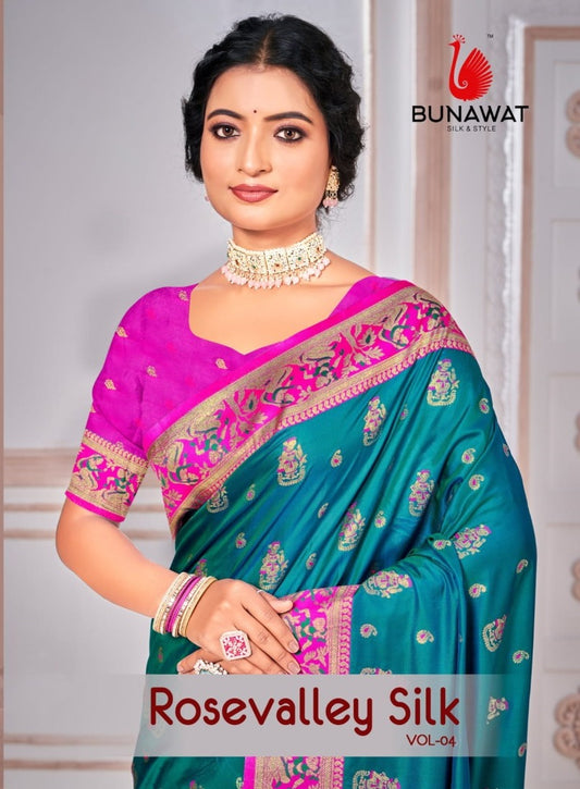 Bunawat Rose Valley Silk Wedding / Festival Wear Collection