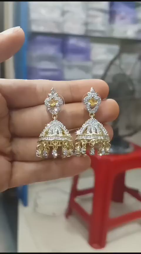 Beautiful American Diamond Earring